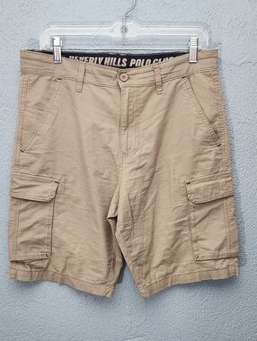 Beverly Hills Polo Club Men’s Tan Cargo Shorts